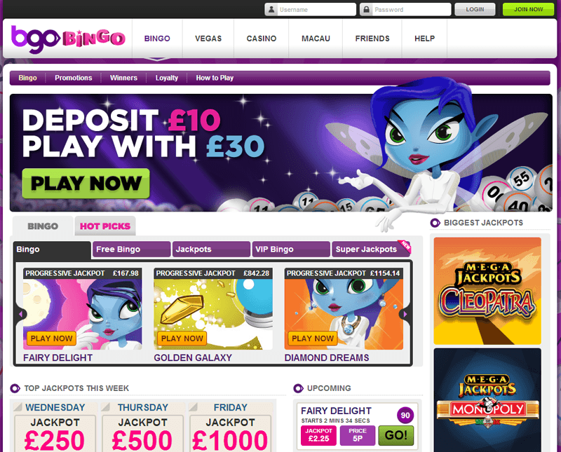 BGO Bingo